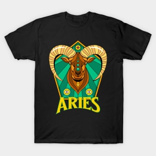 Aries Ram Zodiac T-Shirt